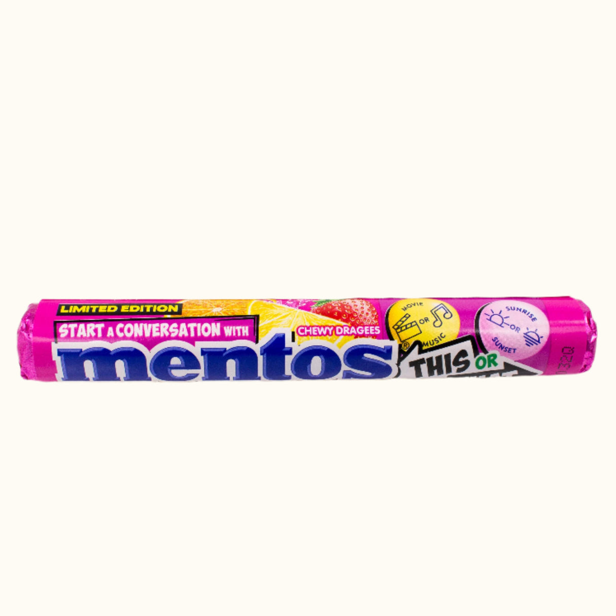 Mentos Fruit Roll 37,5 g