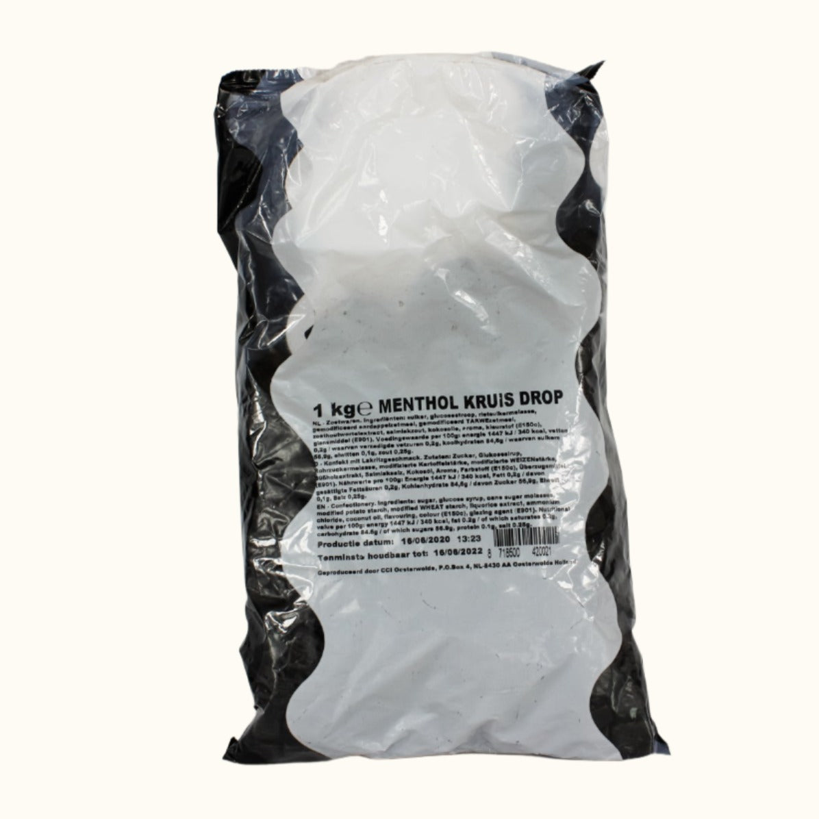 Dutch Licorice Menthol Cross Bag 1kg