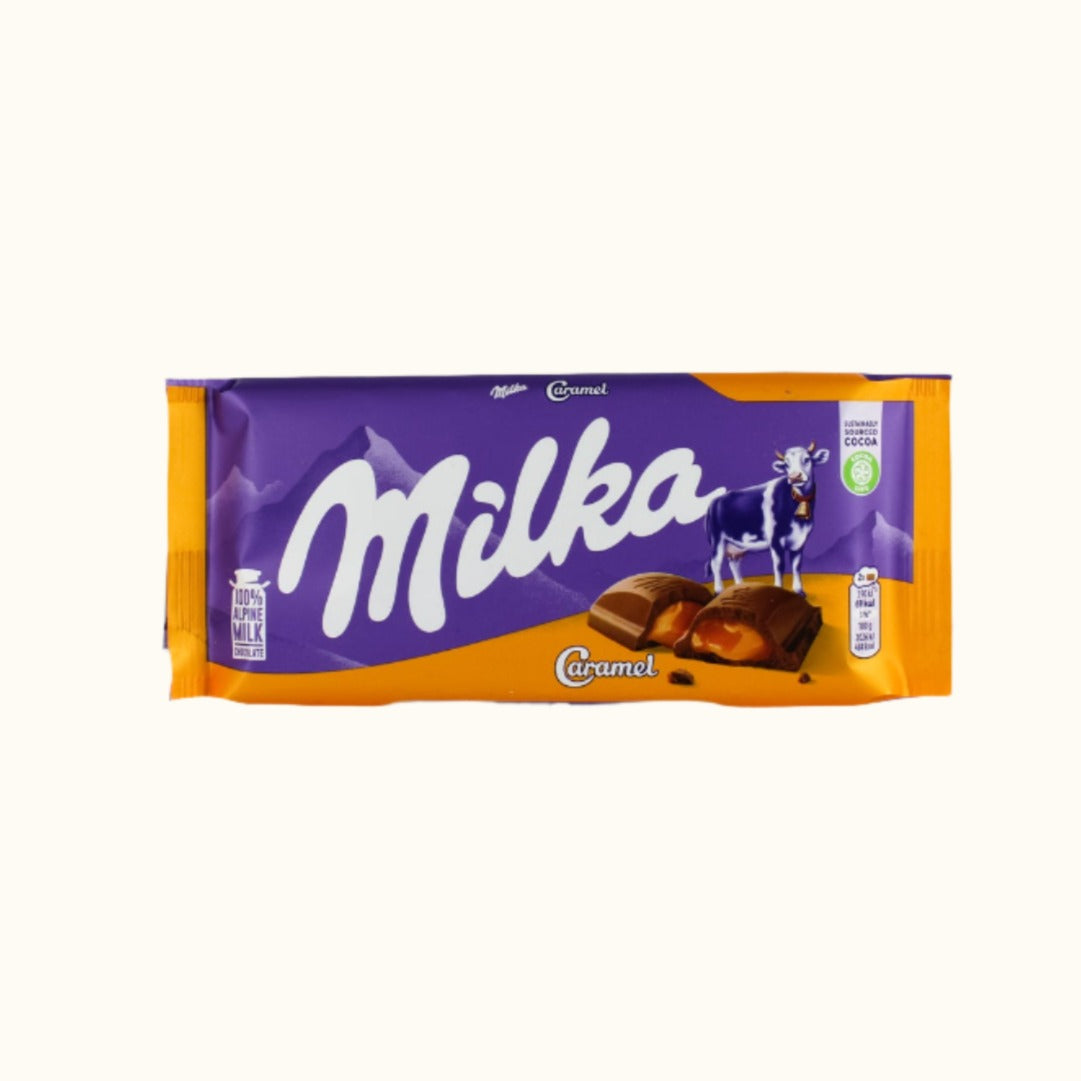 Barre au caramel Milka