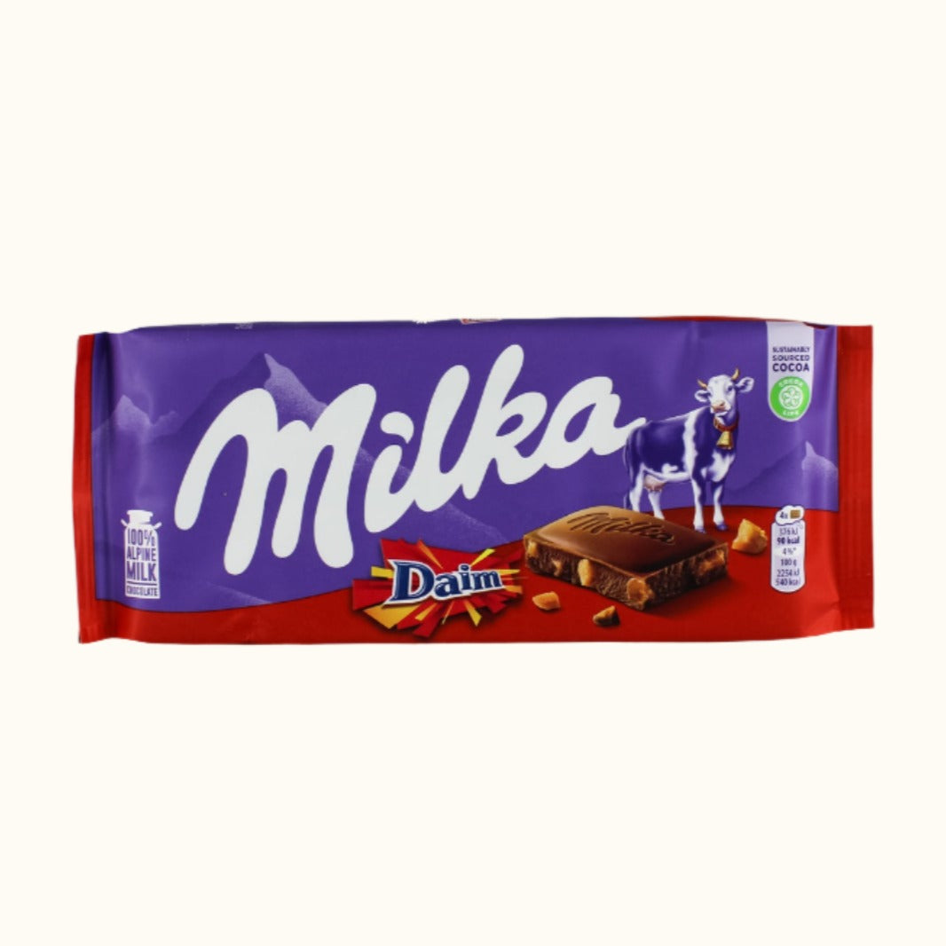 Milka Daim reep 100 g