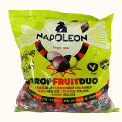 Napoleon Licorice Fruit Duo Balls Bag 1kg