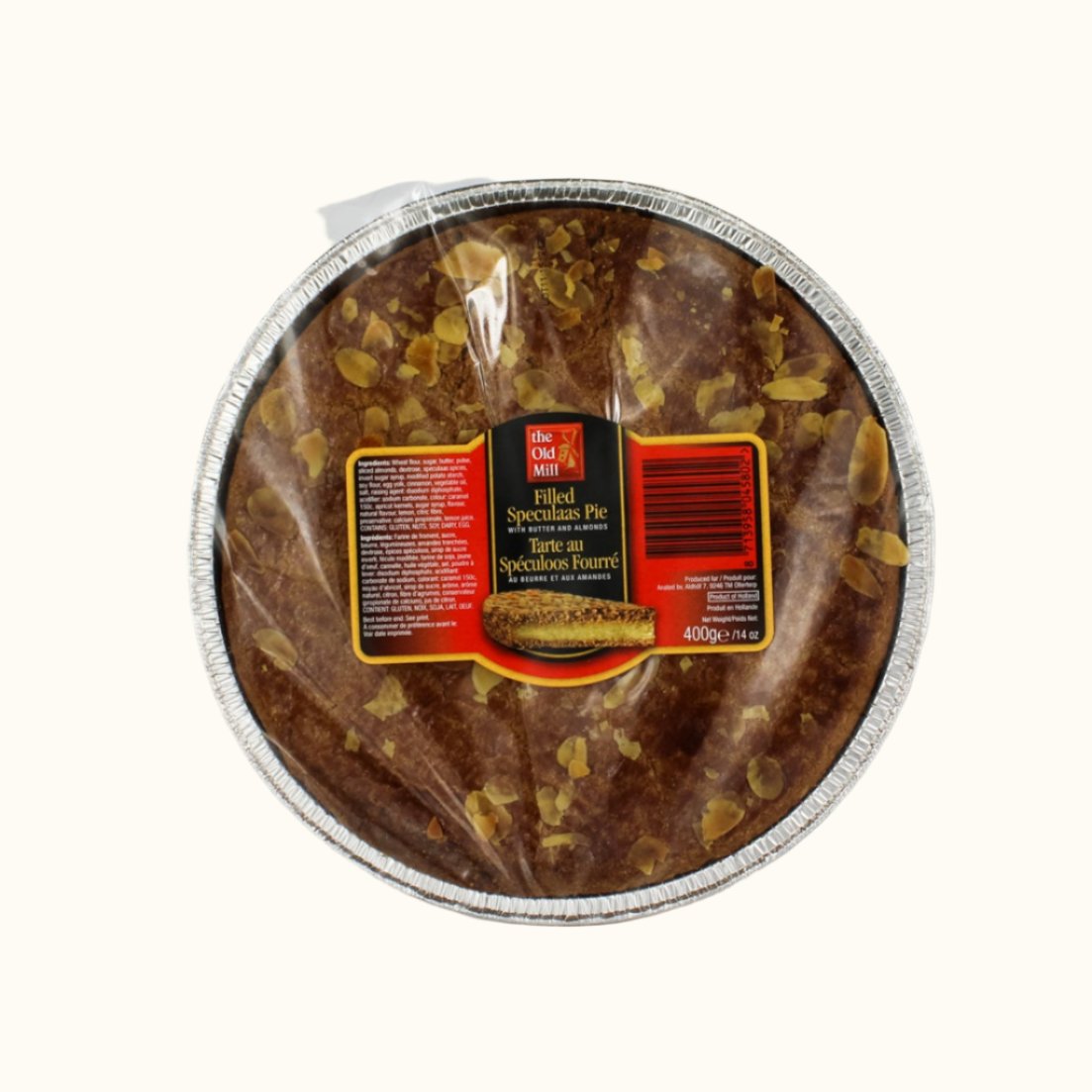 The Old Mill Real Almond Speculaas Pie 400g