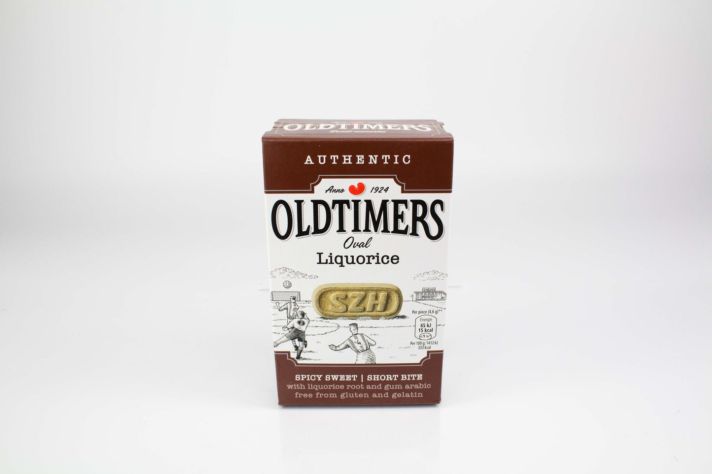 Oldtimers Oval Liquorice Box