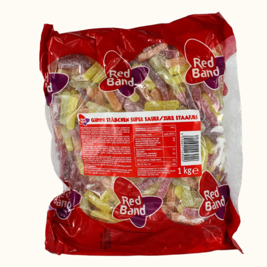 Red Band Zure Staafjes 1kg Bag