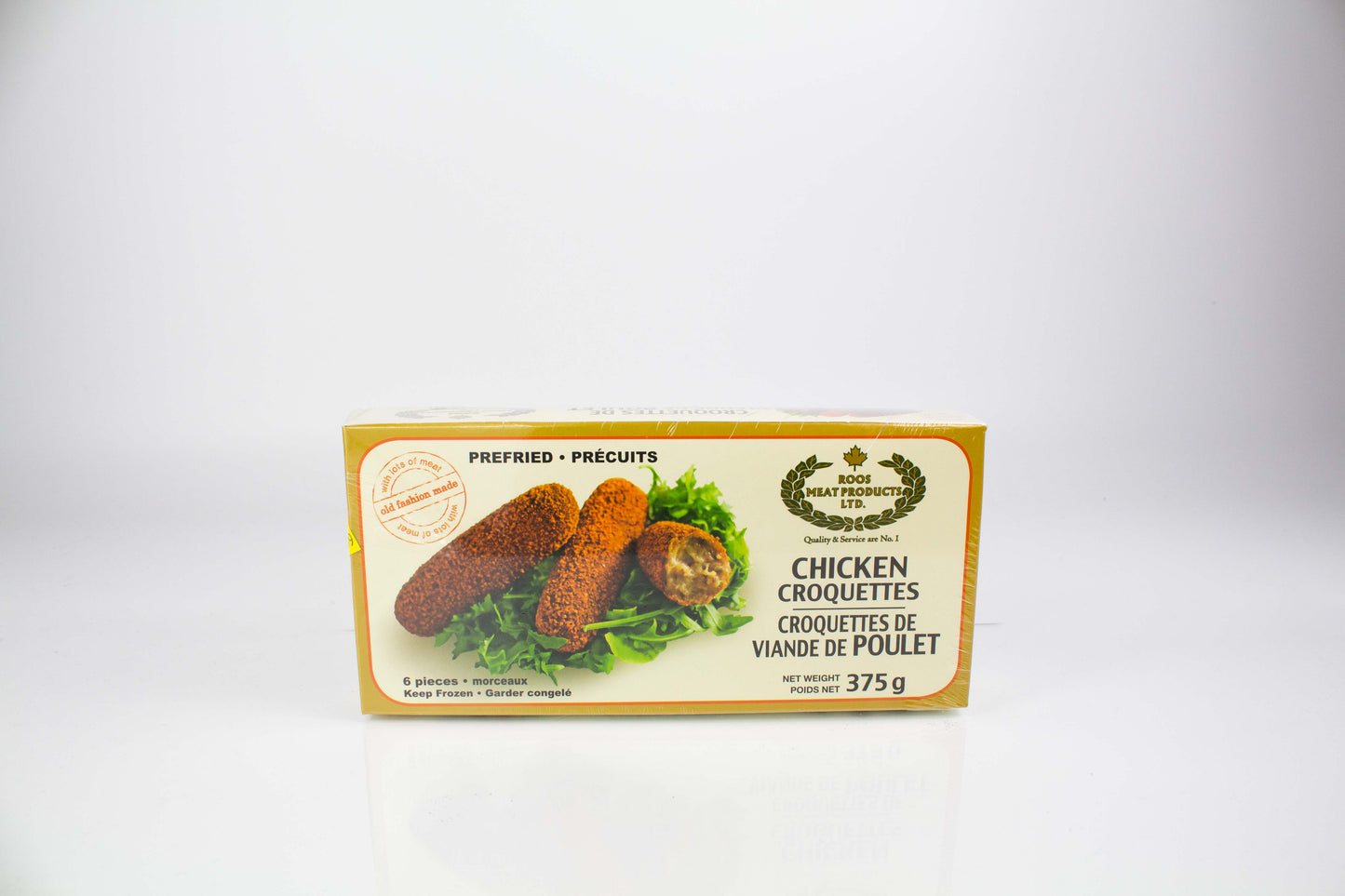 Roos Meat Products Chicken Croquettes (Kroketten)