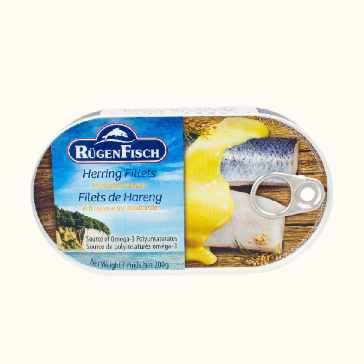 RügenFisch Haringfilets in mosterdsaus 200 g