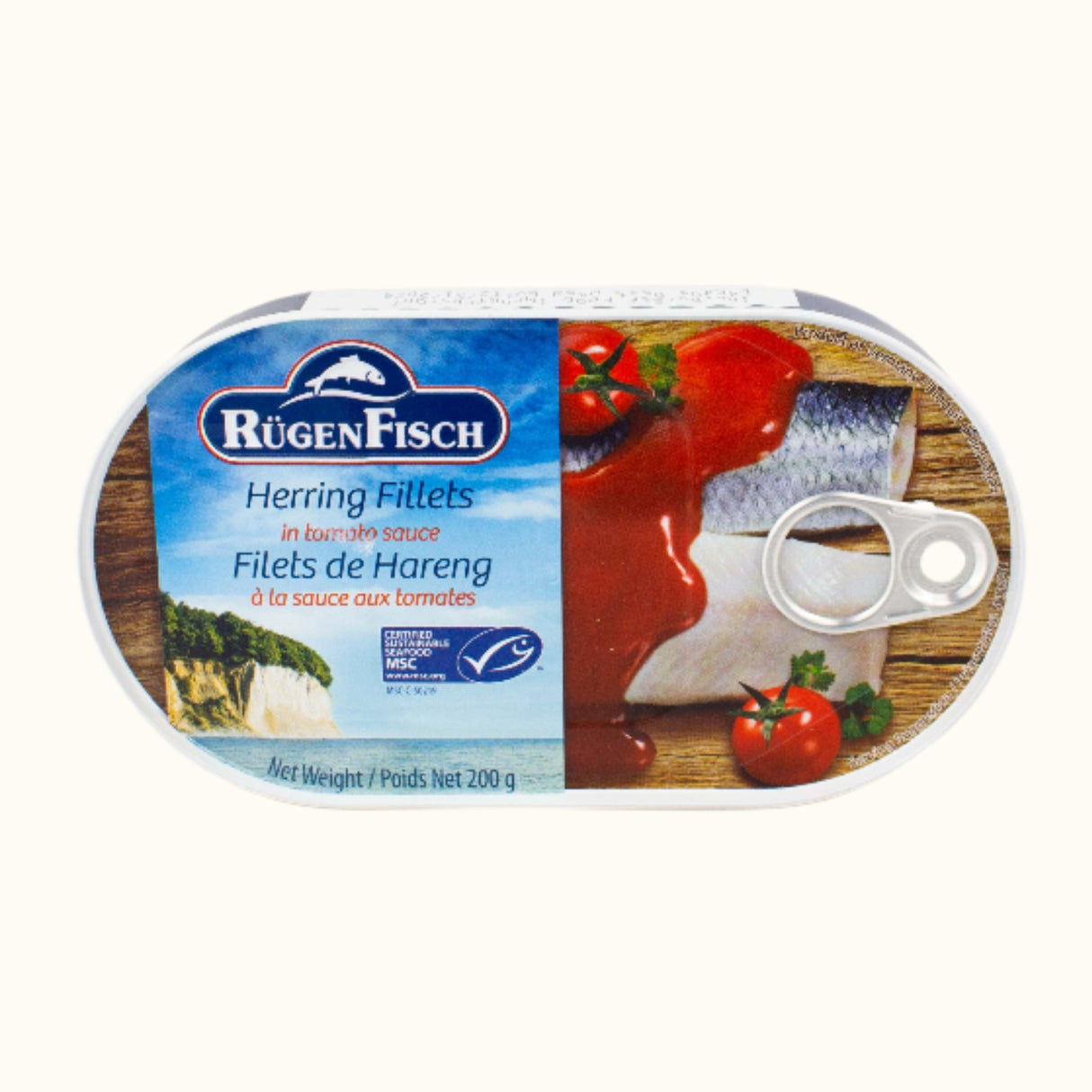 RügenFisch Haringfilets in tomatensaus 200 g