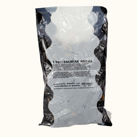 Nederlandse drop Salmiak Rockies Zak 1kg