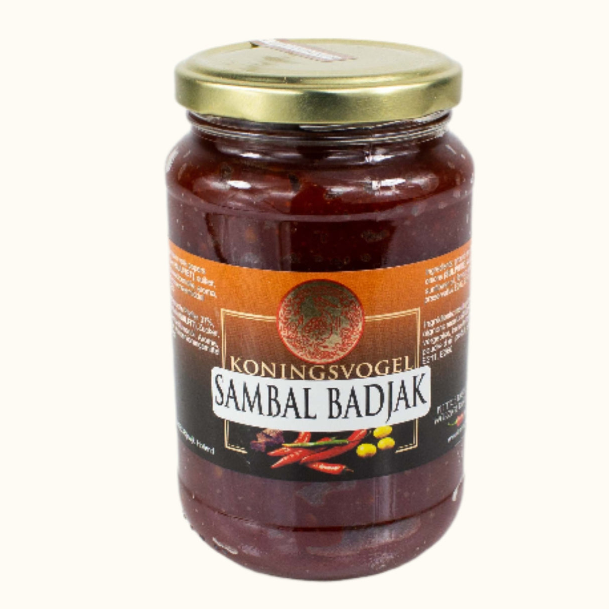 Koningsvogel Badjak Sambal 375g