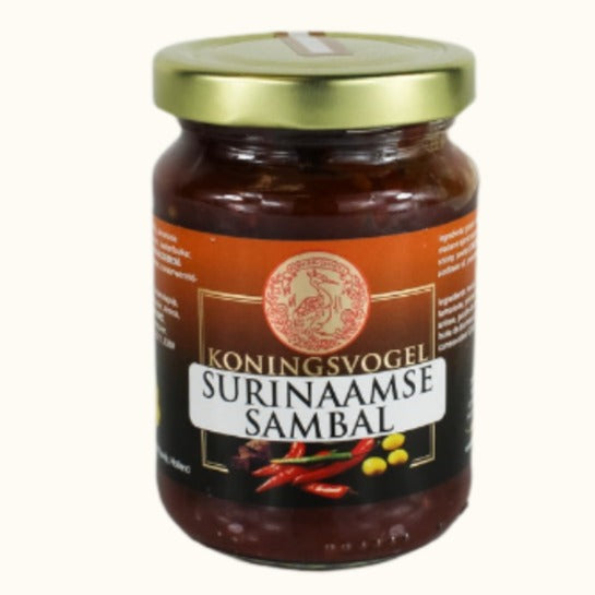 Koningsvogel Surinaamse Sambal 200g Dutch Groceries