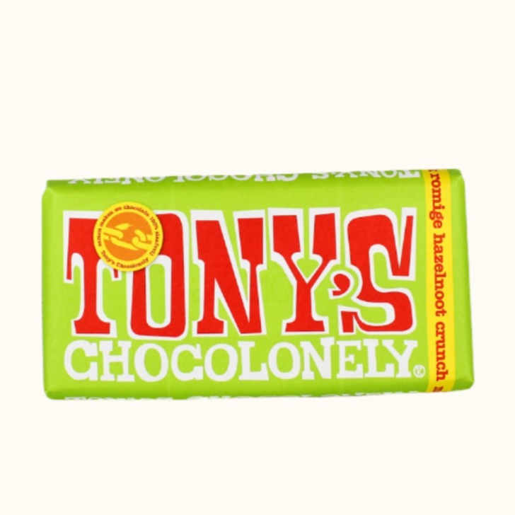 Tony's Chocolonely Milk Creamy Hazelnut Crunchy Large 180g