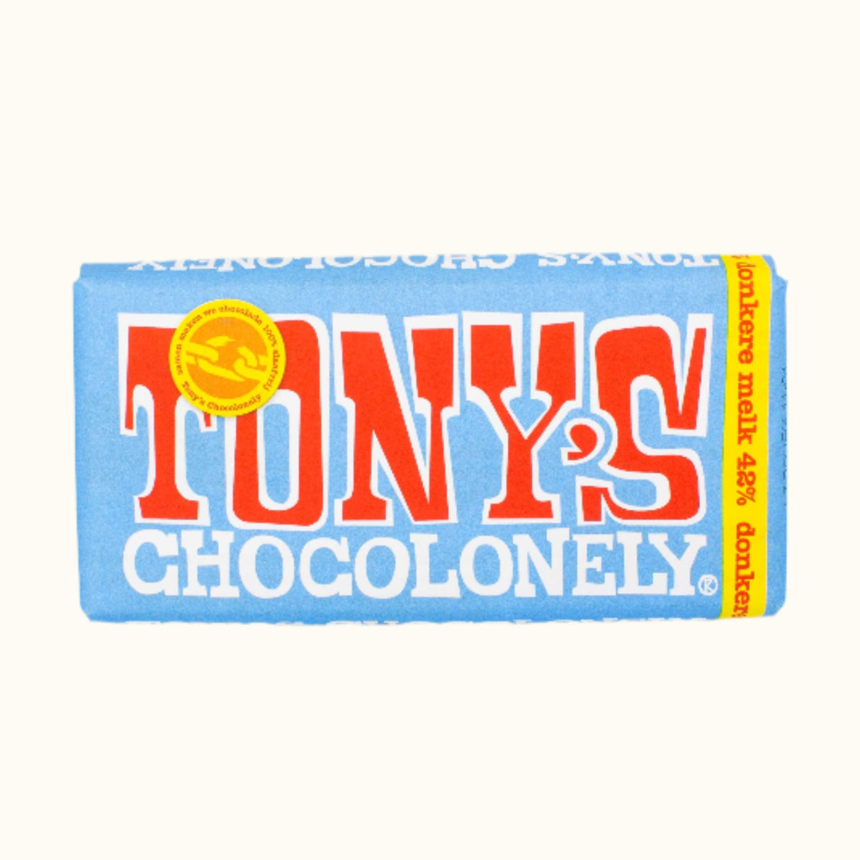 Tony's Chocolonely Dark Chocolate Milk 42% Large 180g