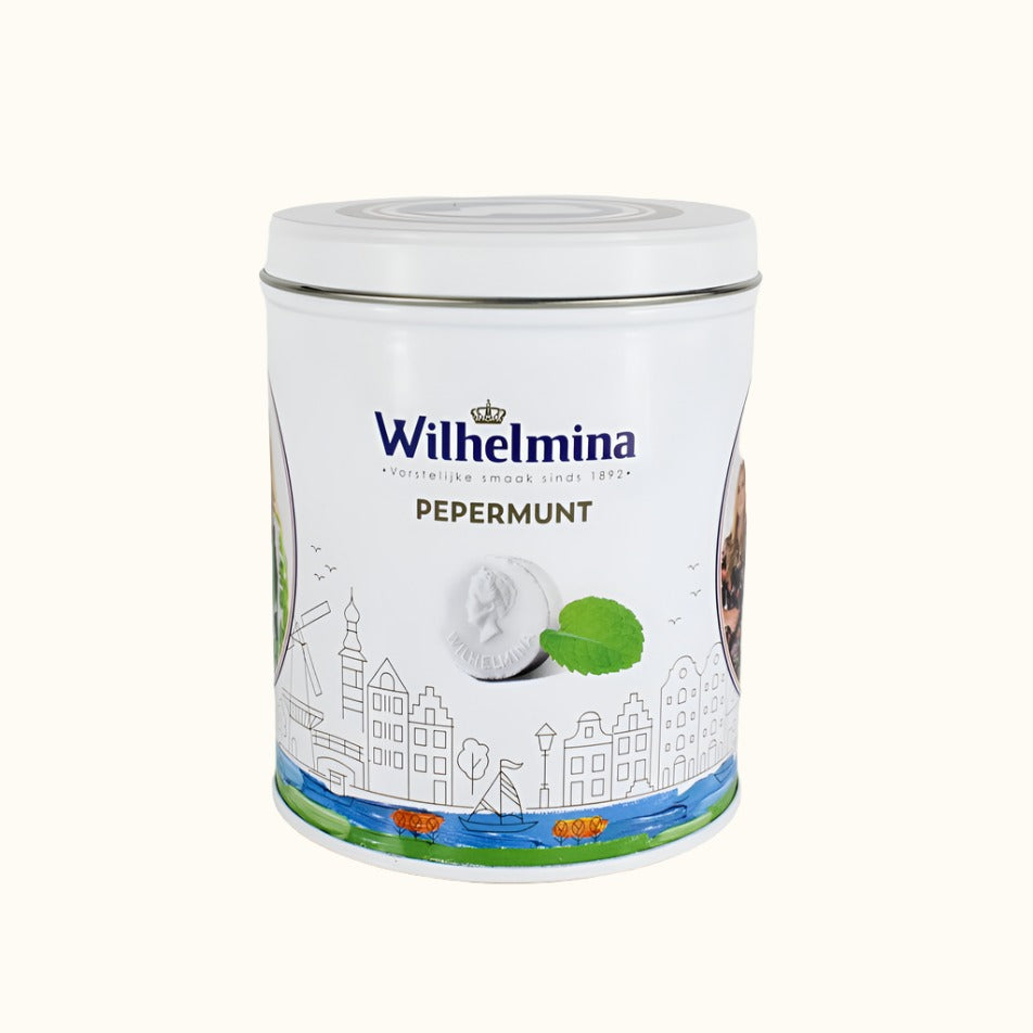 Wilhelmina pepermuntjes in blik, 500 gram