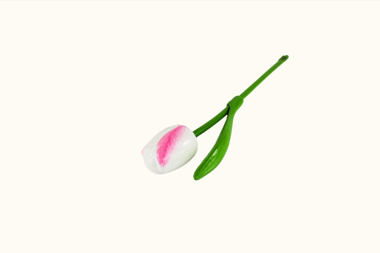 Tulipe en bois de 34 cm, épicerie néerlandaise