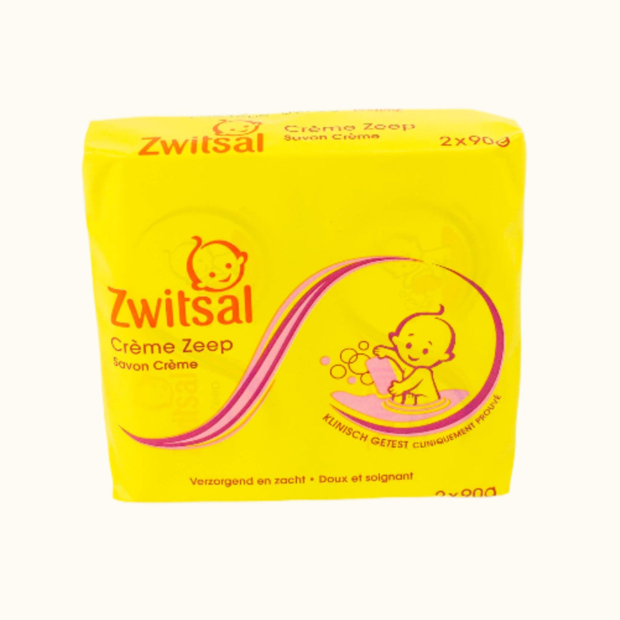 Savon crème Zwitsal 2 x 90 g