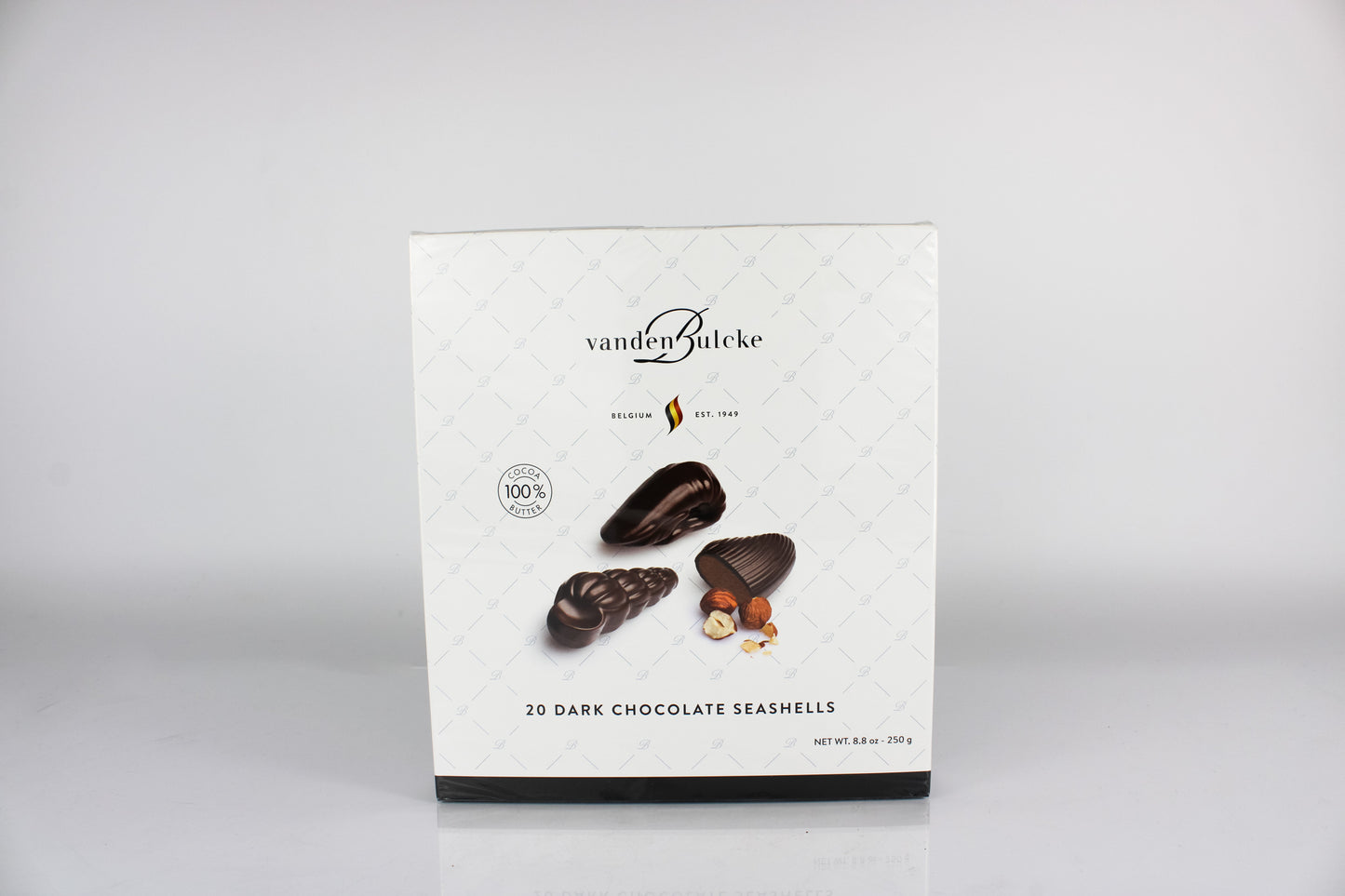 vandenBulcke Coquillages en chocolat belge foncé petit