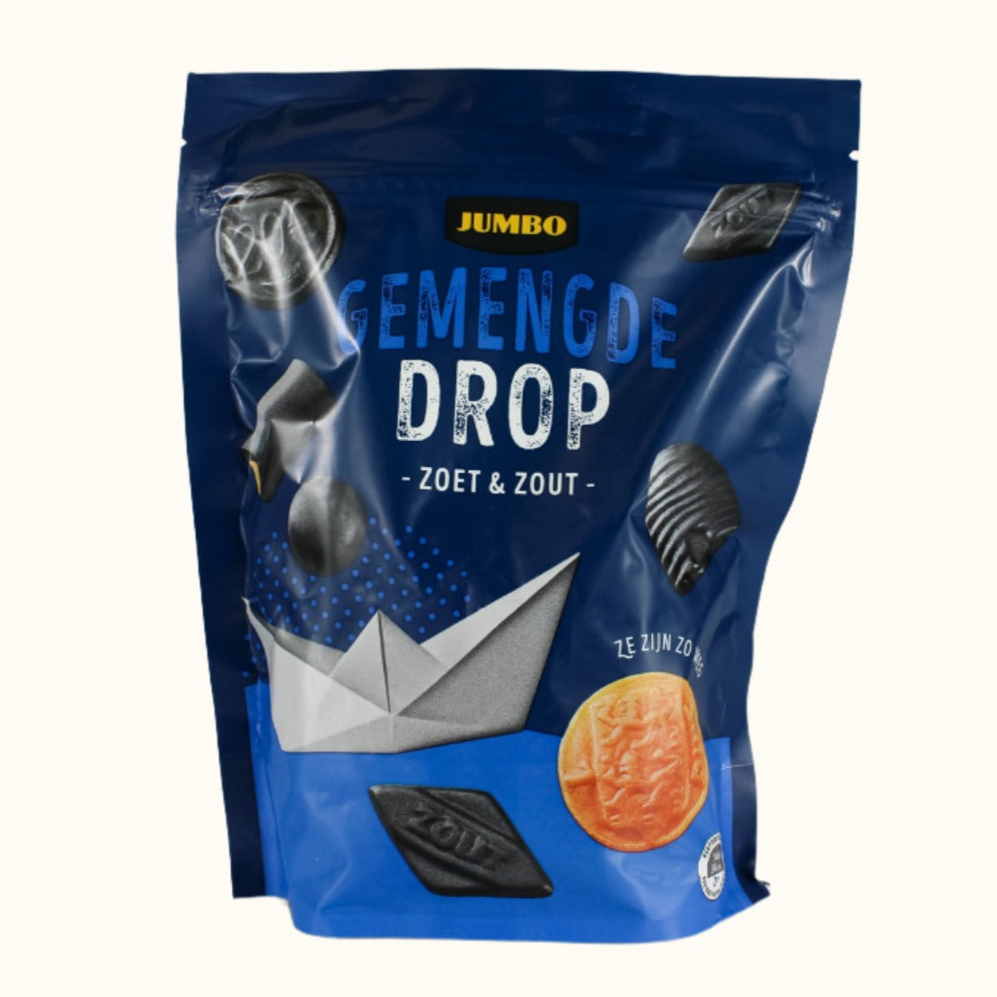 Jumbo Mixed Sweet And Salt Liquorice Bag 350g