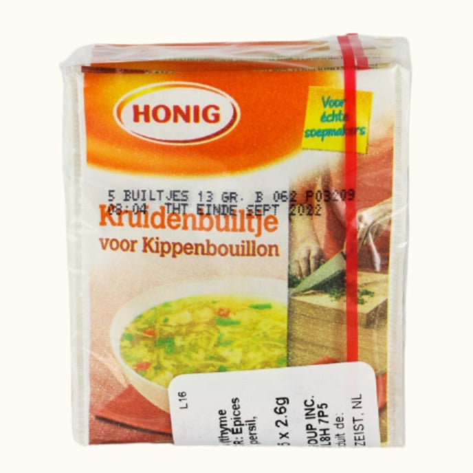 Bouillon de poulet Honig, paquet de 5