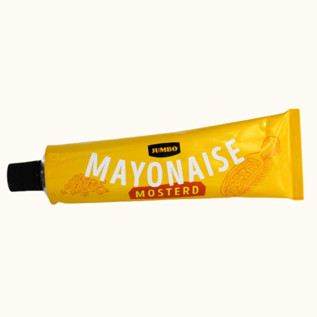 Jumbo Mustard/Mayonnaise Tube Dutch Groceries